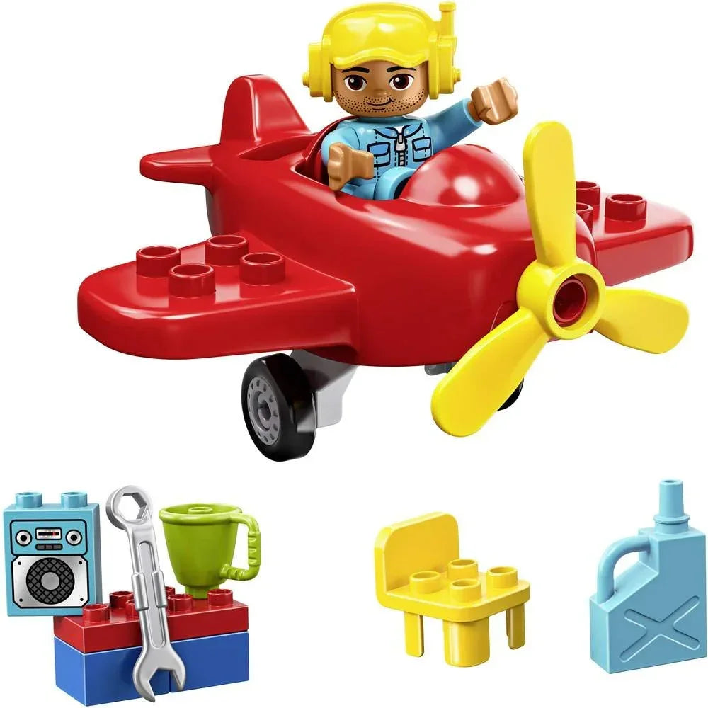 LEGO 10908 Duplo Plane  (12 Pcs) – Educational Building Blocks Set for Kids 2–5 Years