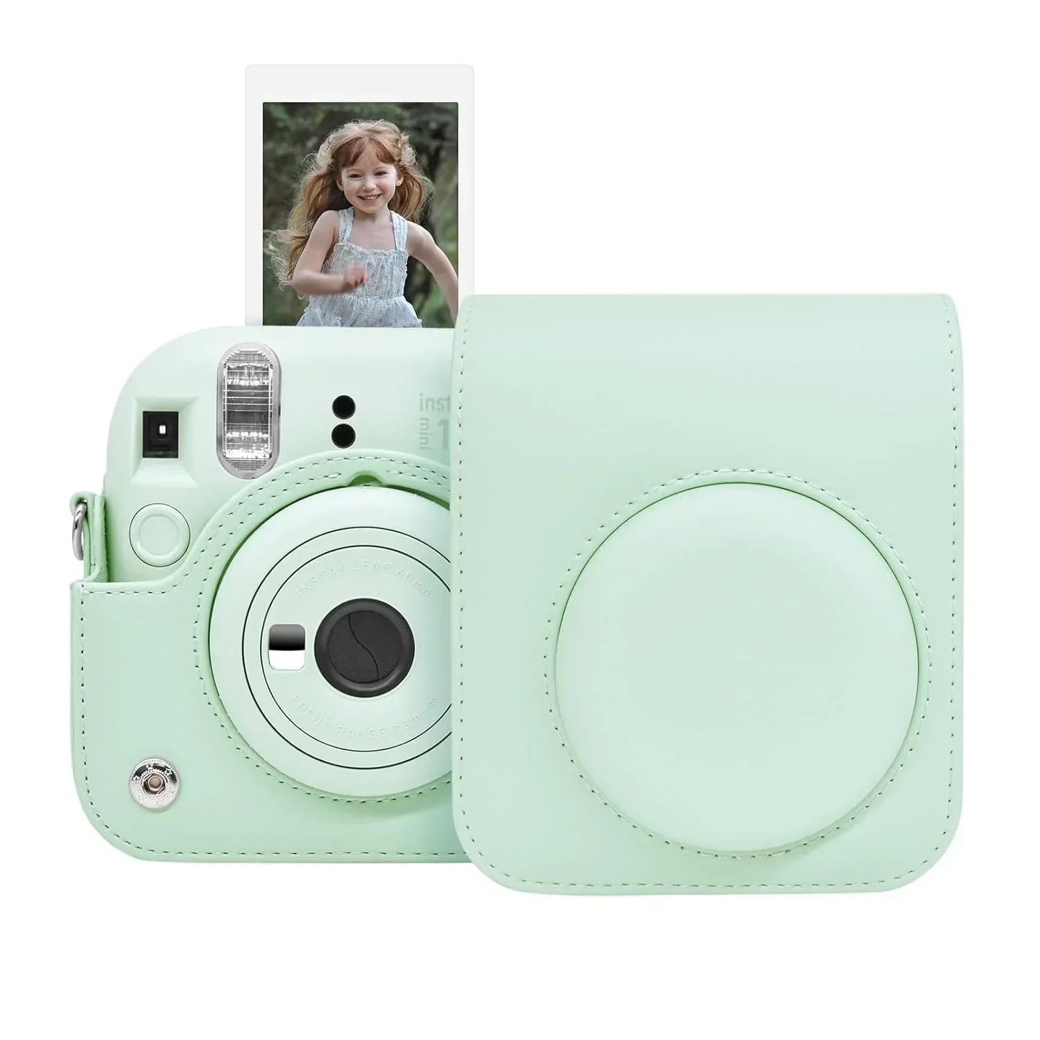 Fujifilm Instax Mini 12 Accessories: 1 PU Camera Case + 20 Films Shot + 1 Photo Album + 1 PU Camera Pouch - Jaiman Toys