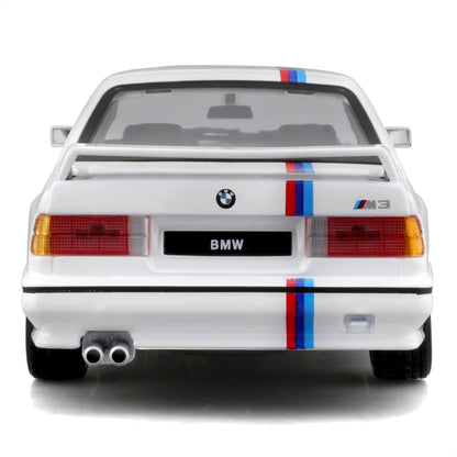 Bburago 1:24 1988 BMW 3 Series M3 (E30) Die-Cast Car – Classic Collector Model