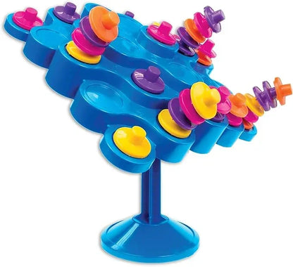 Funskool Topple Strategy Board Game for Kids | Families Educational Fun 2 To 4 Players Family Fun Learning Activity Toy | 6+Years