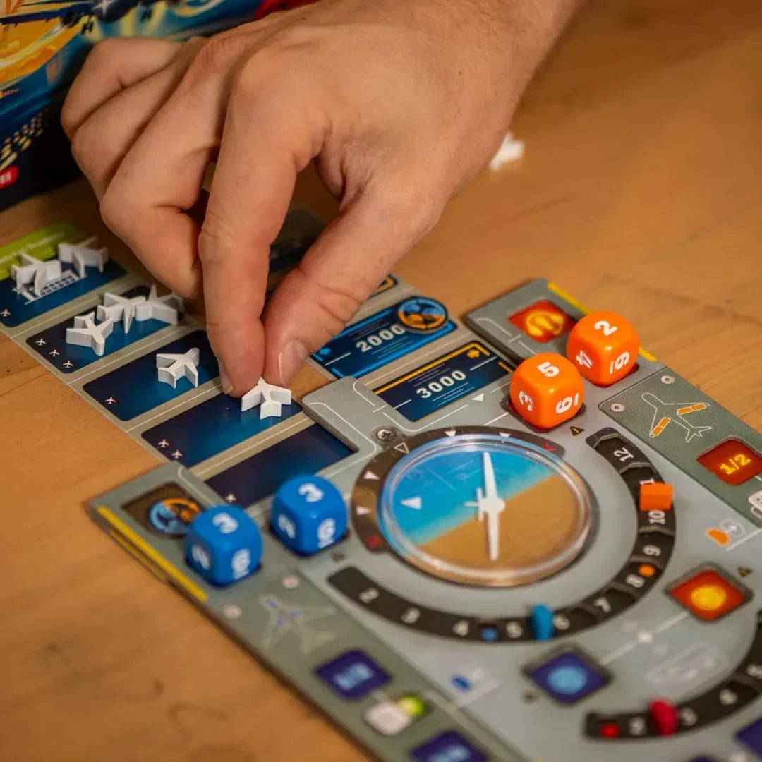 Sky Team Board Game – 2-Player Cooperative Strategy Game - Jaiman Toys