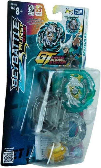 BeyBattle Burst Takara Tomy-BeyBlade- Season 4 Starter Heaven Pegasus P5 - Jaiman Toys