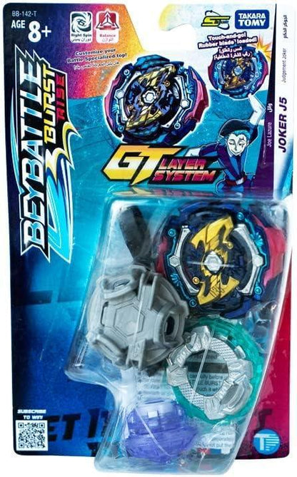 BeyBattle Burst Takara Tomy-BeyBlade- Season 4 Starter Judgement Joker J5 - Jaiman Toys