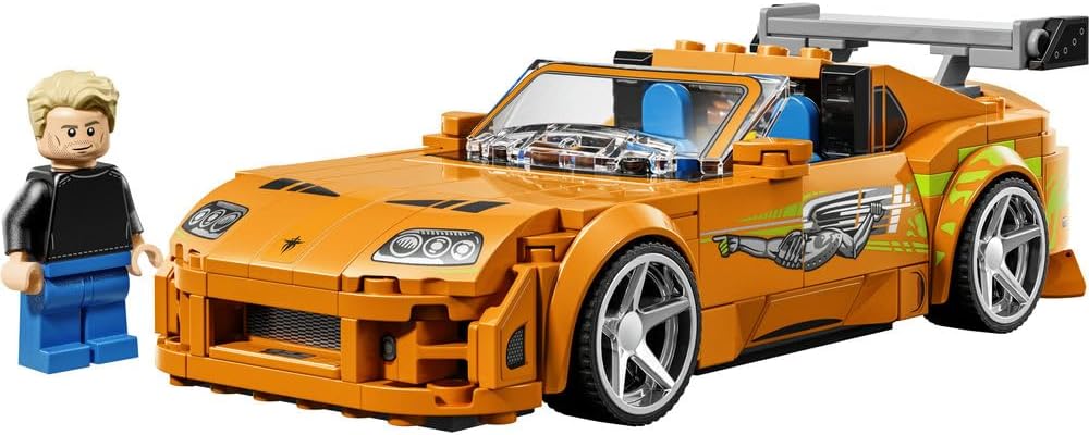 LEGO 77260 Speed Champions Fast & Furious Toyota Supra MK4 Building Set | 292 Pieces | Brian O'Conner Collectible Car