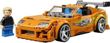 LEGO 77260 Speed Champions Fast & Furious Toyota Supra MK4 Building Set | 292 Pieces | Brian O'Conner Collectible Car