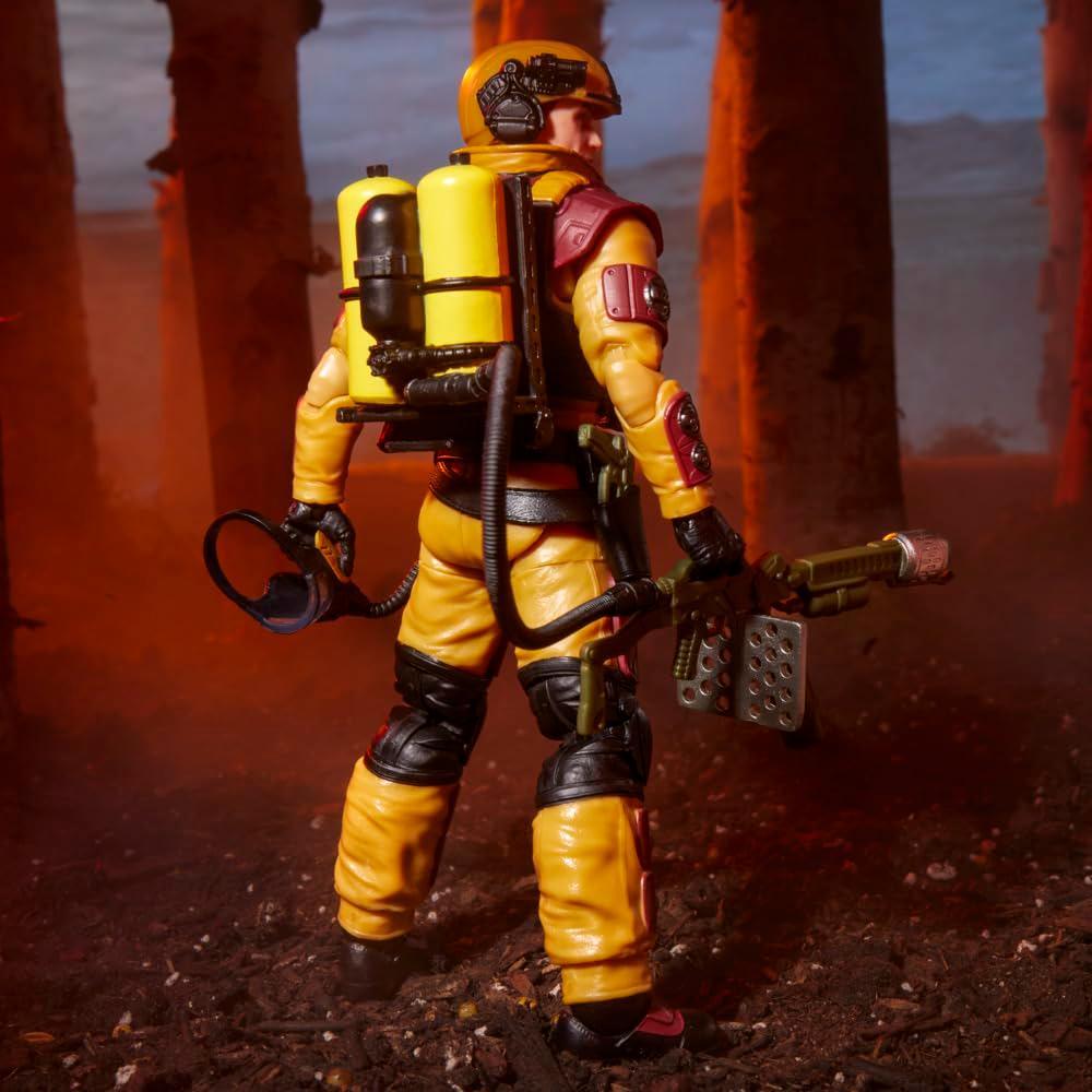 G.I. Joe Classified Series Blowtorch – 6 Inch Action Figure with 10 Accessories - Jaiman Toys