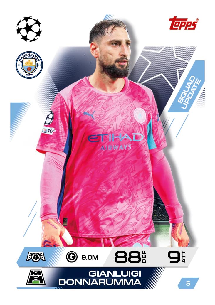 Topps Match Attax EXTRA Mega Tin #3 – UEFA Champions League 2025/26 Trading Card Box