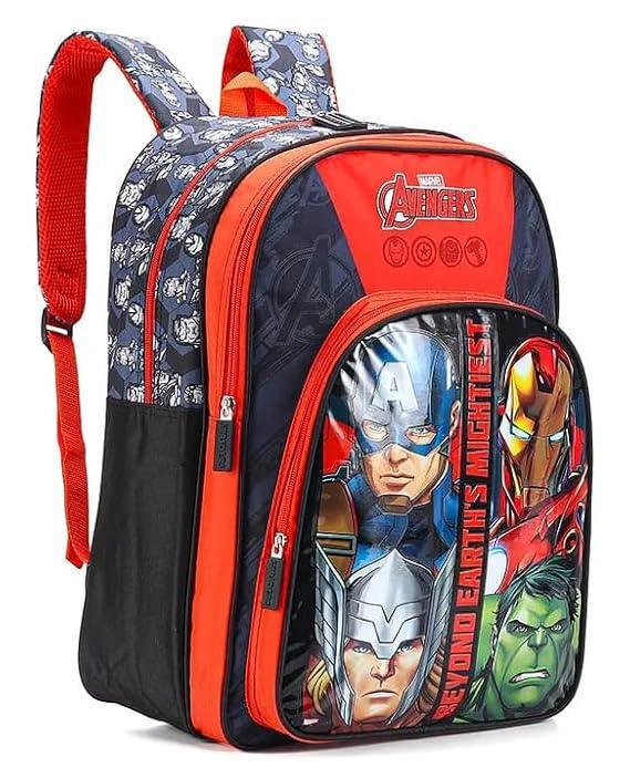 STRIDERS Avengerrss 18-Inch School Bag with Spacious Compartments & Stylish Design - Jaiman Toys