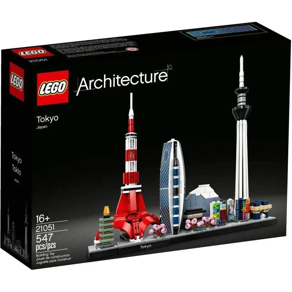 LEGO 21051 Architecture Tokyo Skyline Building Set for Adults – Collectible Tokyo Cityscape Model (547 Pieces)