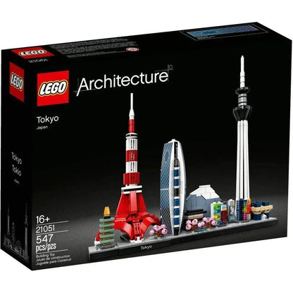 LEGO 21051 Architecture Tokyo Skyline Building Set for Adults – Collectible Tokyo Cityscape Model (547 Pieces)