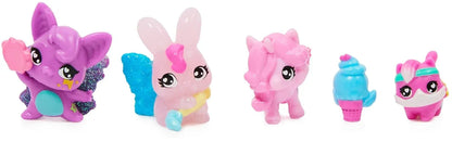 Hatchimals Playdate Pack, Game Box with 4 CollEGGtibles Figures and 2 Accessories, Toy for Girls from 5 Years - Jaiman Toys