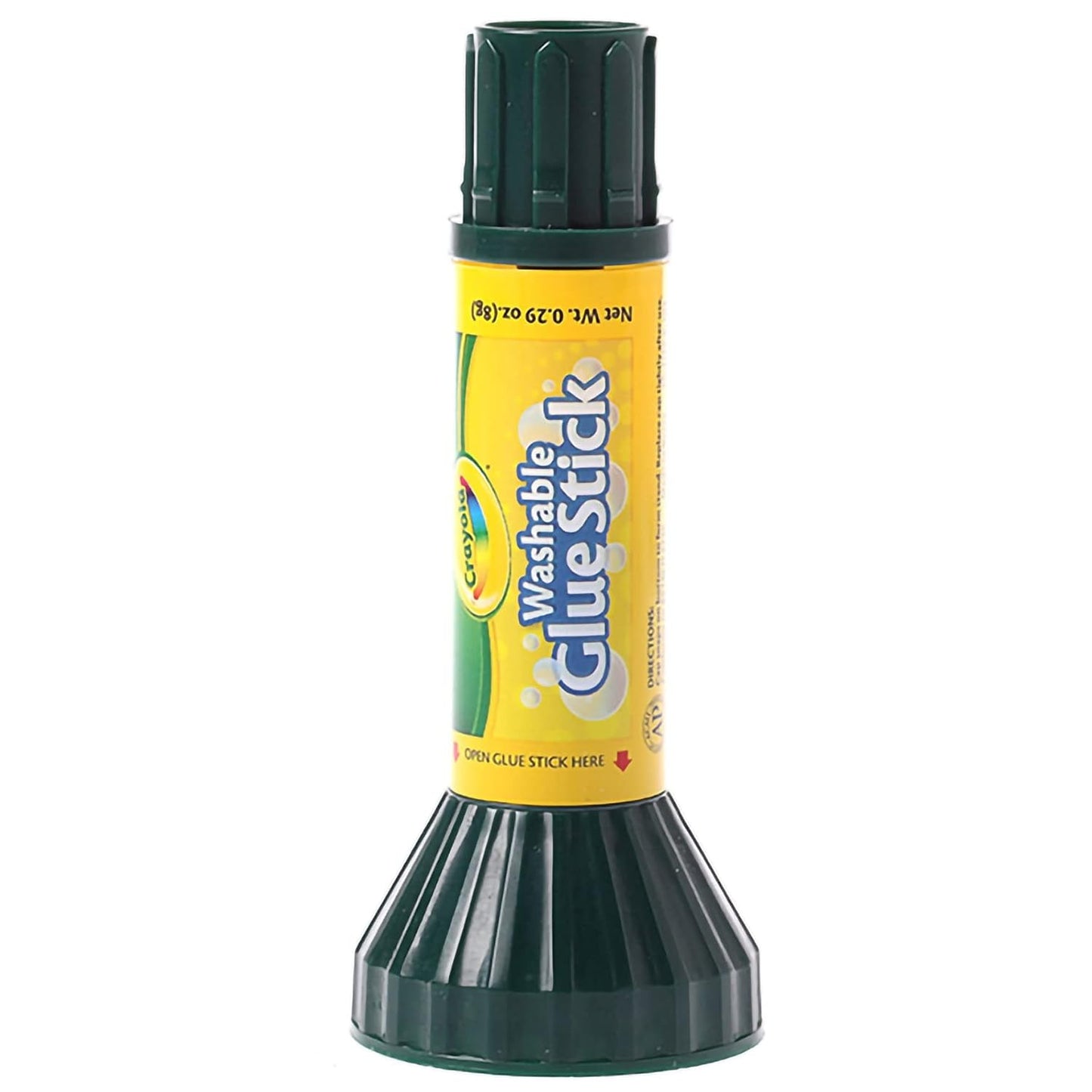 Crayola Washable Glue Sticks (Pack of 2) | Dries Clear, Non-Toxic, Smooth Application | Washable School Glue for Kids, Arts & Crafts, DIY Projects, Paper, Cardboard & Classroom Use