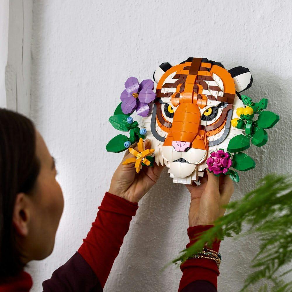 LEGO 31217 Art The Fauna Collection Tiger Building Set (744 Pieces)