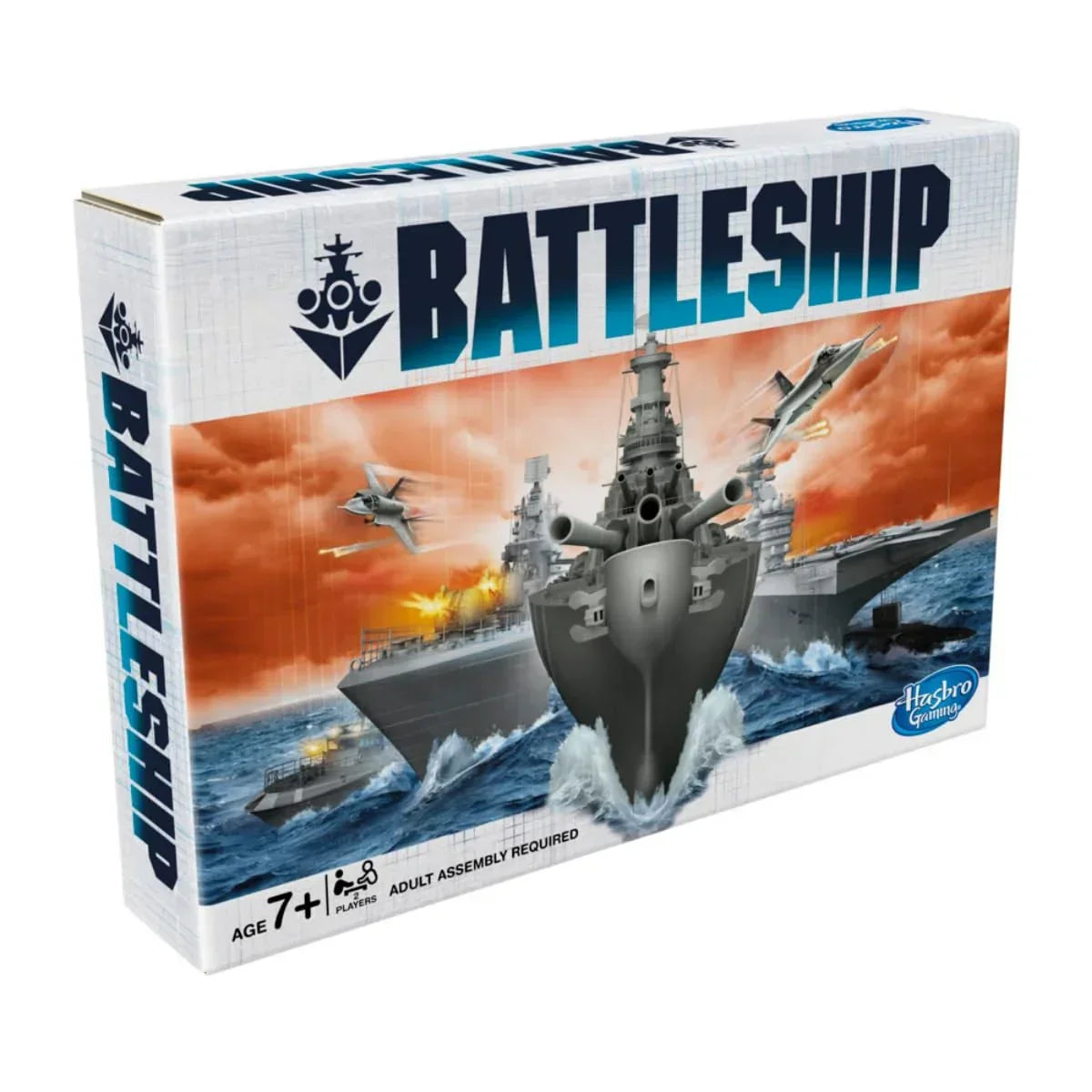 Hasbro Gaming Battleship Board Game, Classic Strategy Board Game for Kids and Adults, Board Game for Boys & Girls Ages 7 and Up, for 2 Players - Jaiman Toys