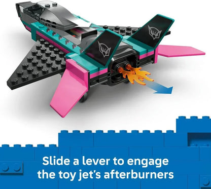 LEGO City - 60489 Jet vs. Car Toy - Building Kit w/Plane, Supercar Plus Pilot & Driver Minifigures - Creative Birthday Gift Idea for 6+ Year Old Boys