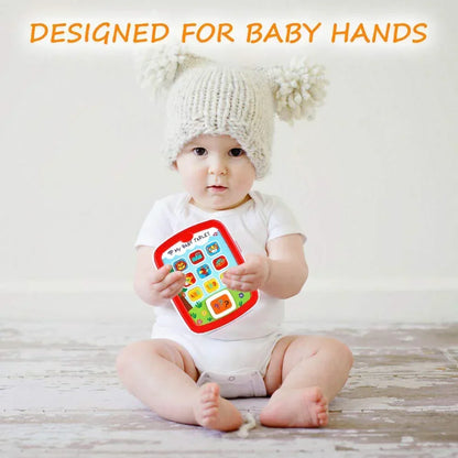 Hola! My Baby Tablet Mobile Tab with Music & Lights – ABC, Numbers, Colors Interactive Learning Toy for Toddlers | Multicolor, Ages 3+ - Jaiman Toys