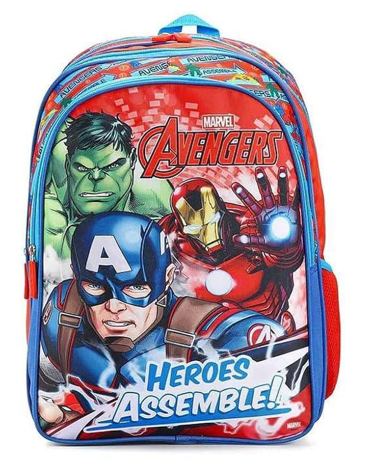 STRIDERS Avengers 16-Inch Superhero School Bag Durable Backpack for Kids - Jaiman Toys