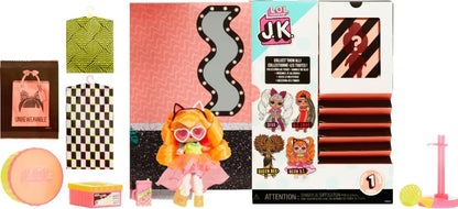 L.O.L Surprise! O.M.G. Fashion Doll with More Surprises for Kids Age 3+ (J.K Dolls - Neon Q.T) - Jaiman Toys
