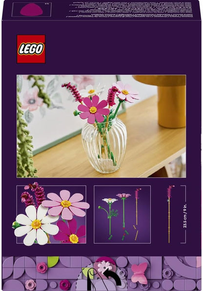 LEGO 11514 Botanicals Cosmos Flowers Building Set | 171 Pieces | Decorative Floral Display for Home & Office