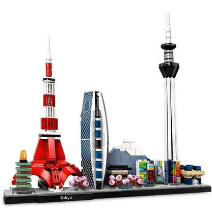 LEGO 21051 Architecture Tokyo Skyline Building Set for Adults – Collectible Tokyo Cityscape Model (547 Pieces)