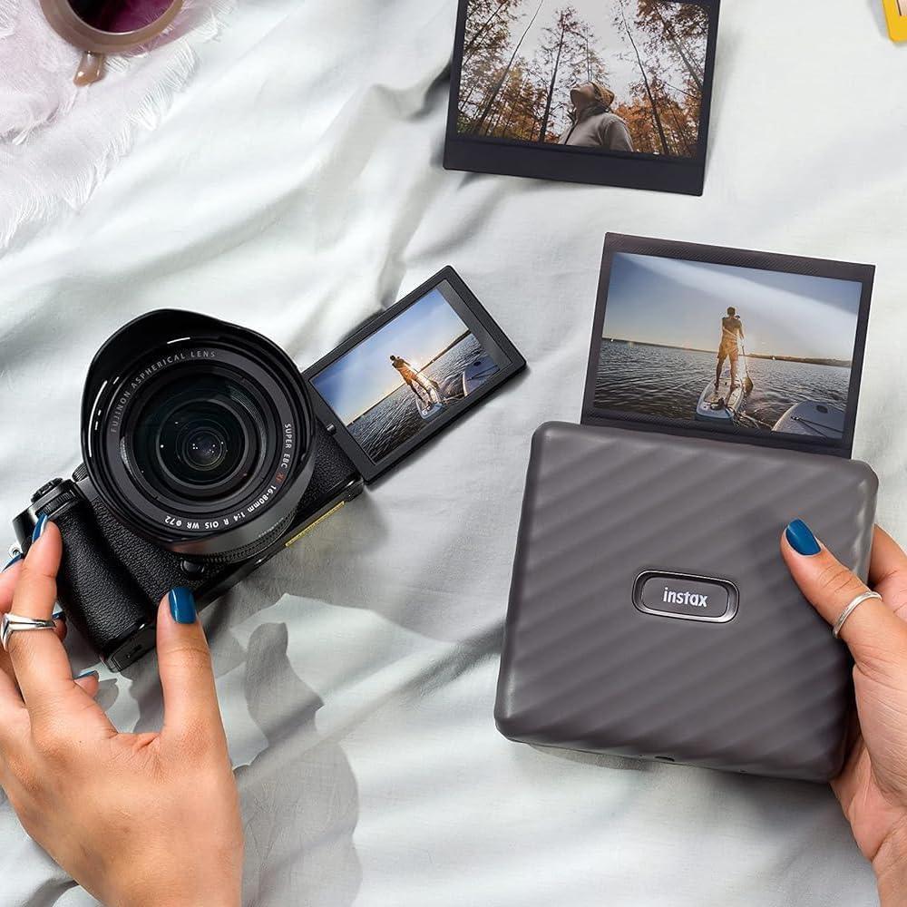 Fujifilm Instax Wide Link Smartphone Instant Photo Printer - Grey - Jaiman Toys
