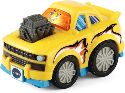 VTech Go! Go! Smart Wheels 4-in-1 Zig-Zag Raceway | Interactive Multi-Level Raceway Playset with SmartPoint® Vehicle, Lights, Sounds & 4 Track Configurations