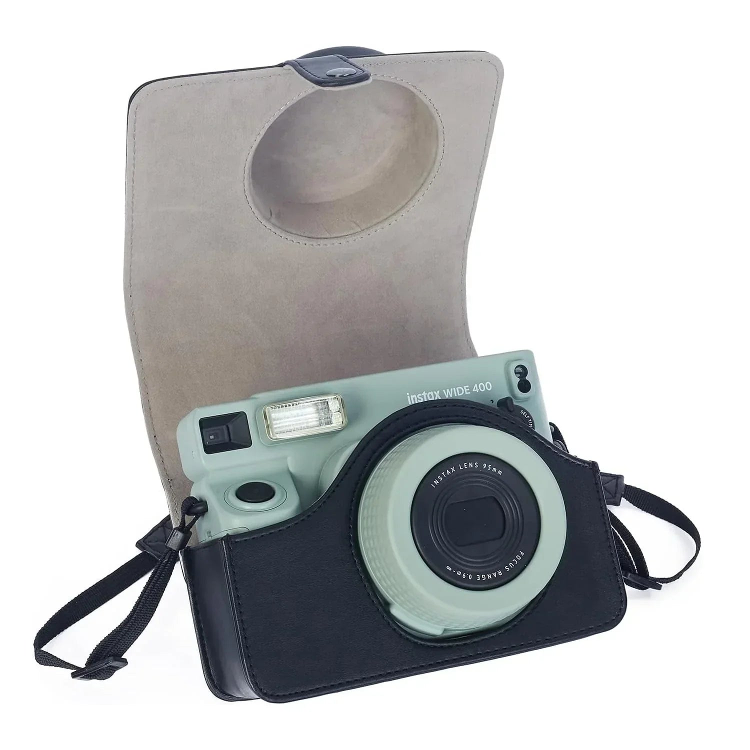 PU Leather Protective Camera Case Pouch – Stylish & Durable for Fujifilm Instax WIDE - 400 - Jaiman Toys