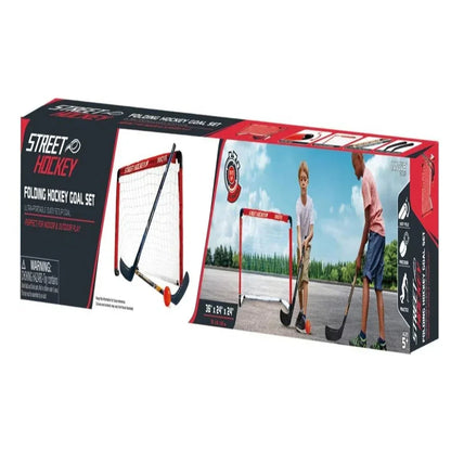 Innov8 Folding Hockey Goal Set, Portable, Durable, Easy Setup, Hockey Training - Jaiman Toys