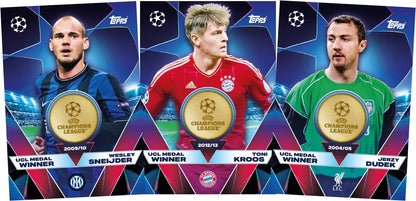 Topps UEFA Champions League Match Attax 2025-26 Trading and Collectible Card Game (Booster Pack Worldies - International Icons)