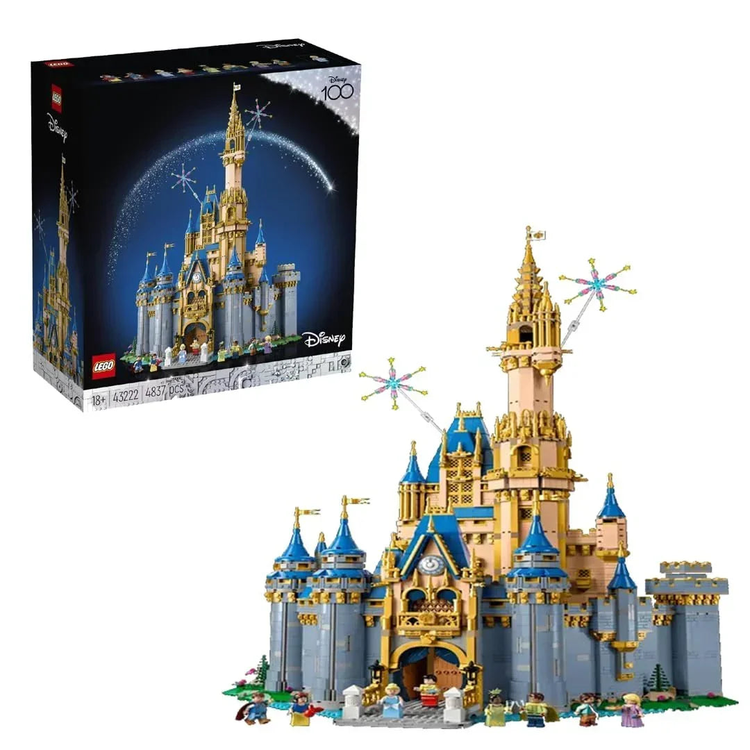 Lego 43222 Disney Castle- 4837-Pcs Celebration of Disney's 100th Anniversary - Jaiman Toys