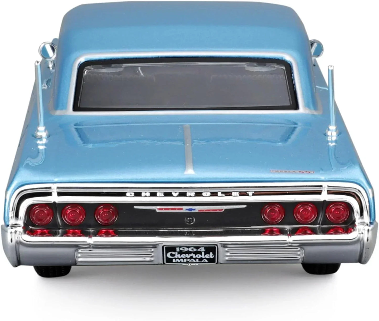 Maisto 1:24 Scale Die-Cast Model – 1964 Chevrolet Impala SS (Blue) | Classic American Muscle Car Replica - Jaiman Toys