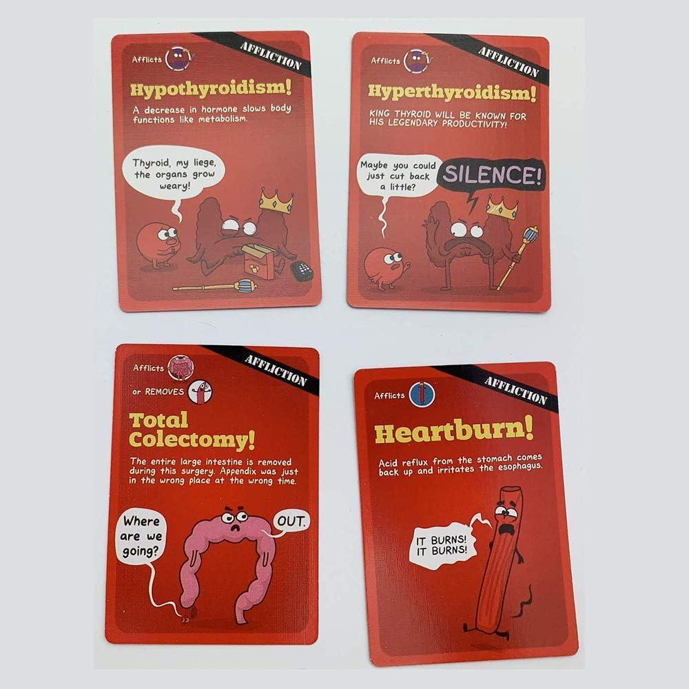 Organ Attack : Human Organ Attack Card Game - Jaiman Toys
