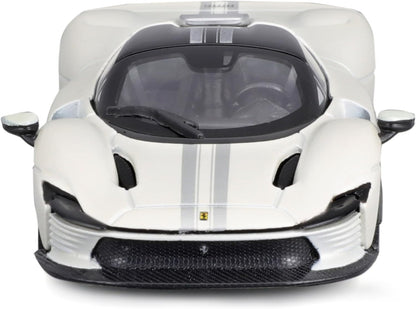 Bburago 1:43 Ferrari Daytona SP3 Diecast Model Car – Collectible Scale Car with Display Base