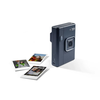 Fujifilm Instax Mini LiPlay+ Midnight Blue Hybrid Instant Camera with Bluetooth & Sound Capture
