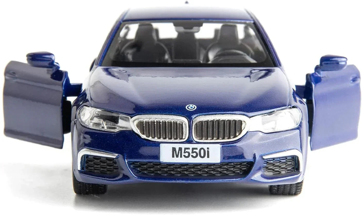 RMZ City BMW M550i 1:36 Die-Cast Alloy Car | Pull Back & Go | Openable Doors | 2 Color Variants