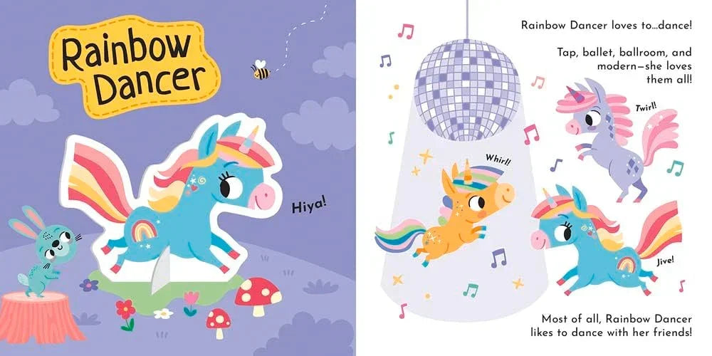 Build & Play Unicorns Book and Play Set | 28 Cardboard Models + 32-Page Activity Book + Double-Sided Play Mat