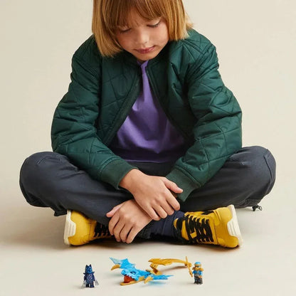 LEGO NINJAGO 71802 Nya’s Rising Dragon Strike Model, Toy Figure Building Set for 6 Plus Year Old Girls, Boys & Kids with Ninja Character Nya Minifigure and Katana Sword Accessory, Birthday Gift Idea