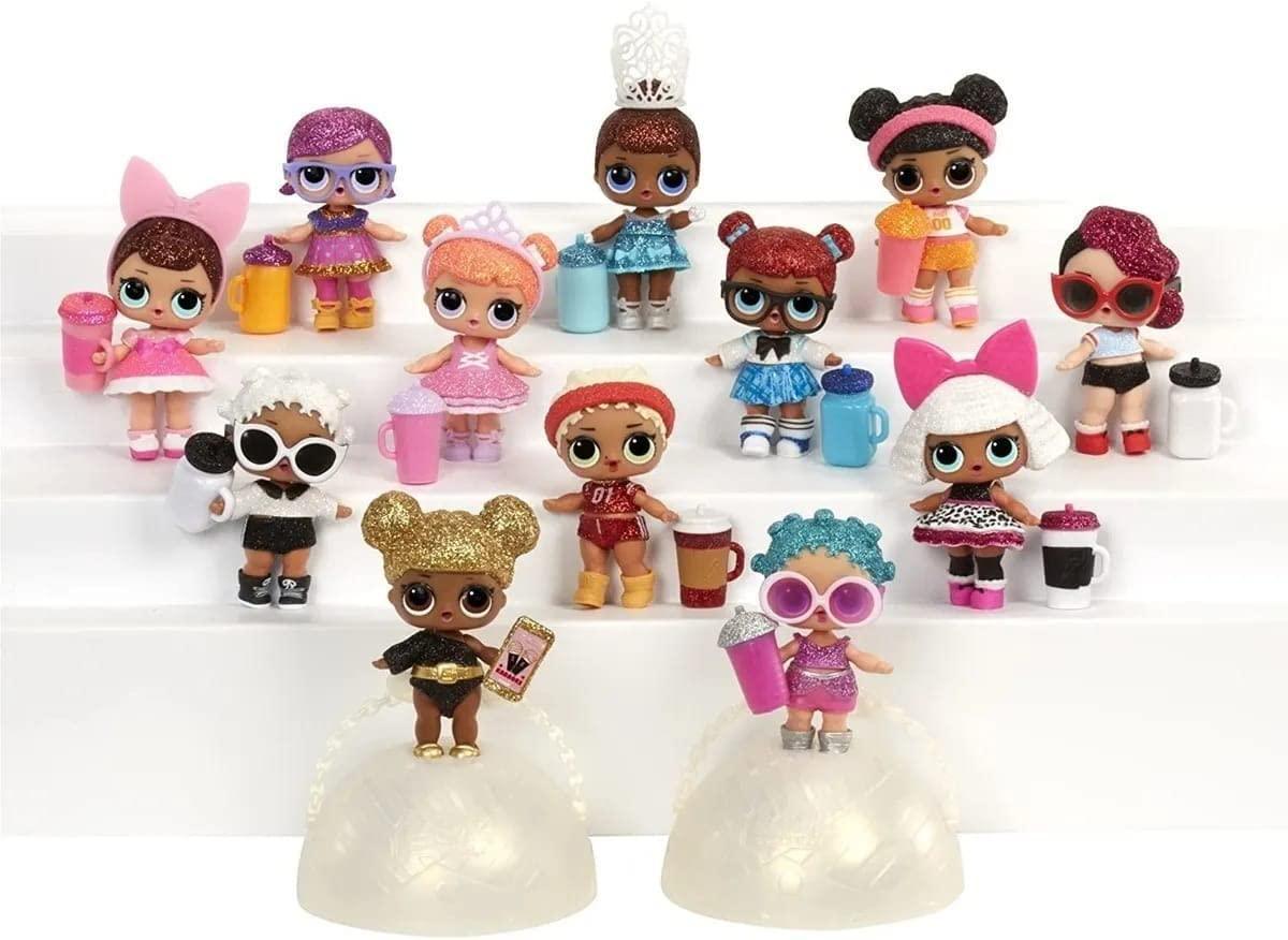 LOL Glitter Surprise Mystery Pack Doll with Candide Accessories, for Girls Age 3,4,5,6.... - Jaiman Toys