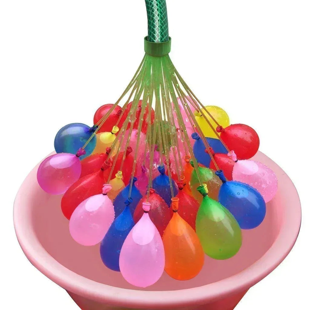 Happy Baby Water Balloons Holi for Kids Boys and Girls, Single Bunches Balloons (5 Pack) - Jaiman Toys
