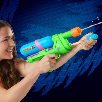 Nerf Super Soaker XP55 Water Blaster, Air Pressurized System, 17.5 Fluid Ounce Tank, Water Toys - Pichkari for Outdoor Water Games, Branded Toy Pichkari for Kids 6+ - Jaiman Toys