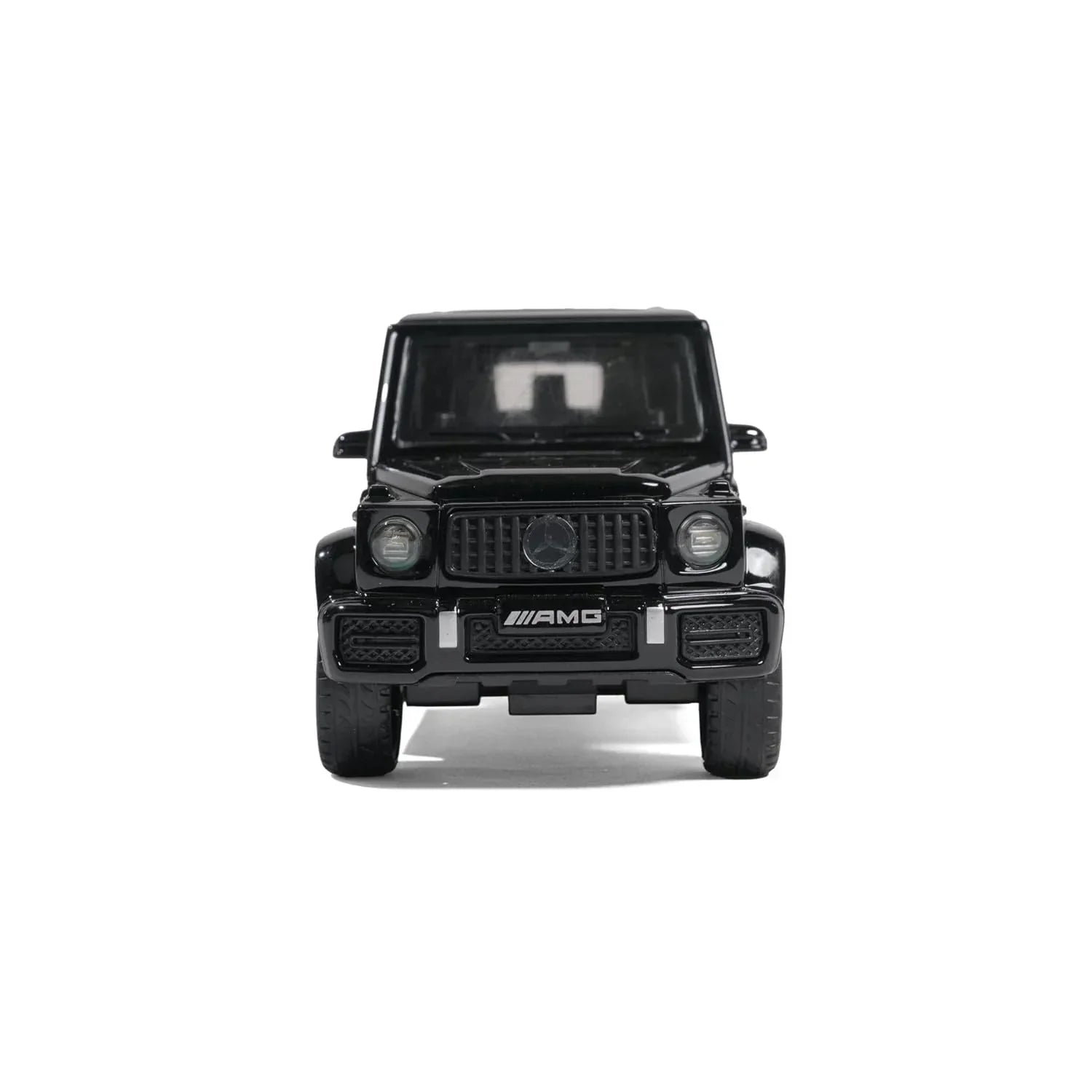 JOY JUNCTION Mercedes-Benz 1:32 Scale Alloy Metal Pullback Die-Cast Car – Black with Lights, Music & Openable Doors - Jaiman Toys