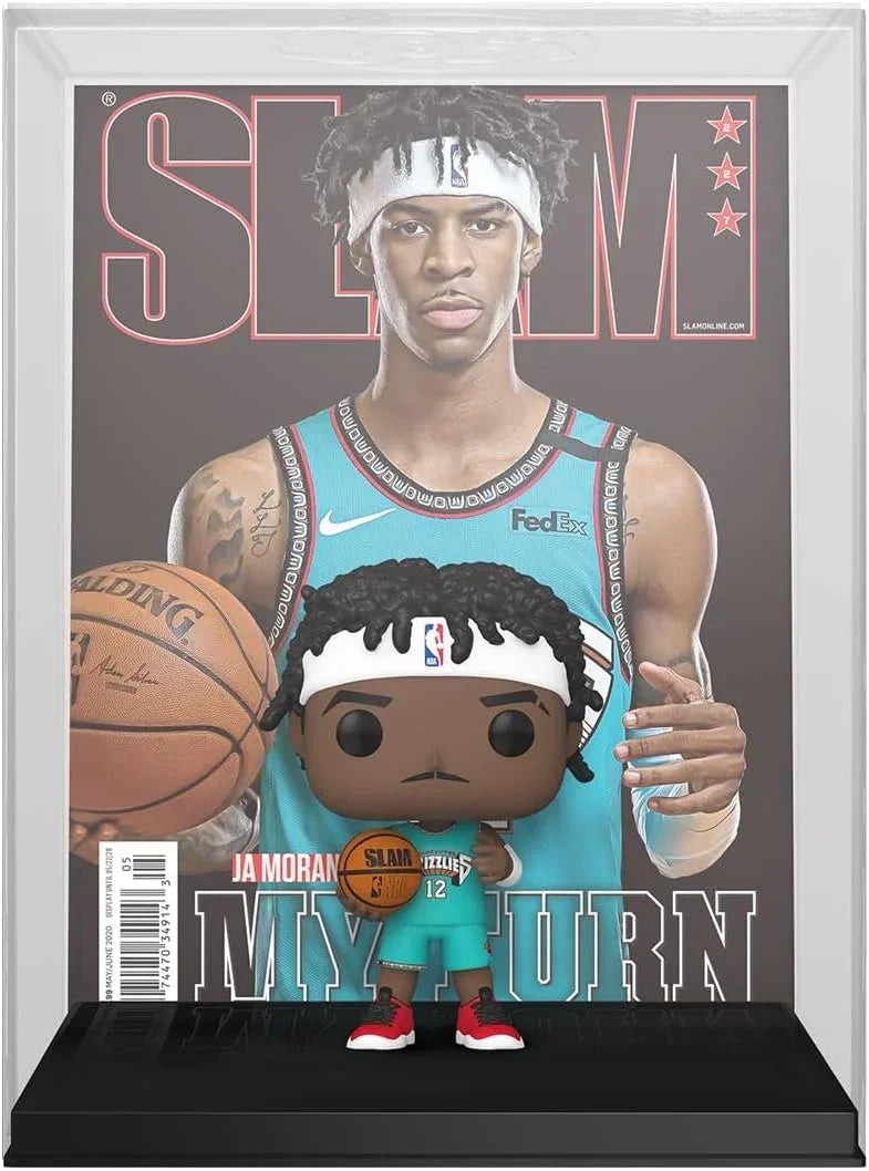 Funko Pop! Collectible Action figure NBA Cover: Slam - Ja Morant Action Figure No. 21 Age 14+ - Jaiman Toys
