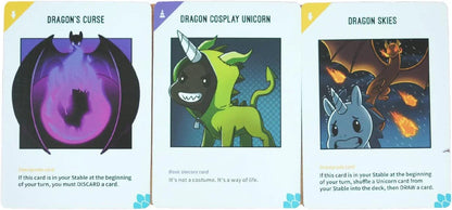 Unstable Unicorns Dragons Expansion Pack Board Game - Jaiman Toys