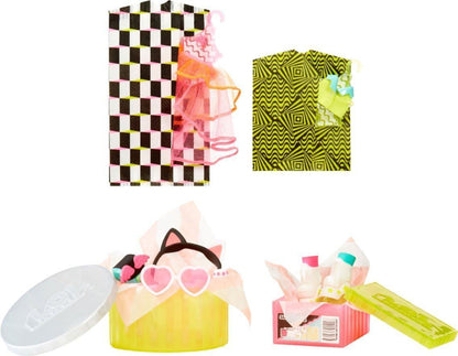 L.O.L Surprise! O.M.G. Fashion Doll with More Surprises for Kids Age 3+ (J.K Dolls - Neon Q.T) - Jaiman Toys