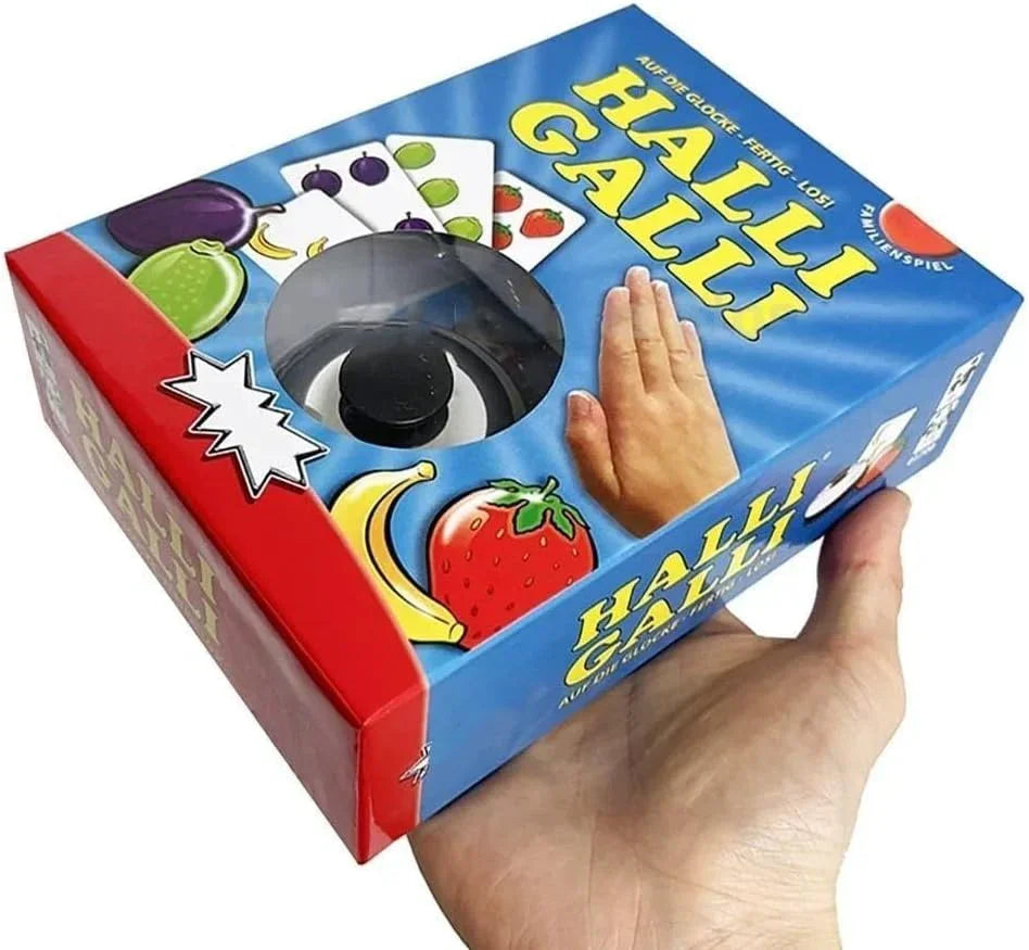 Halli Galli Card Game – Fast-Paced Family Party Game with Bell - Jaiman Toys
