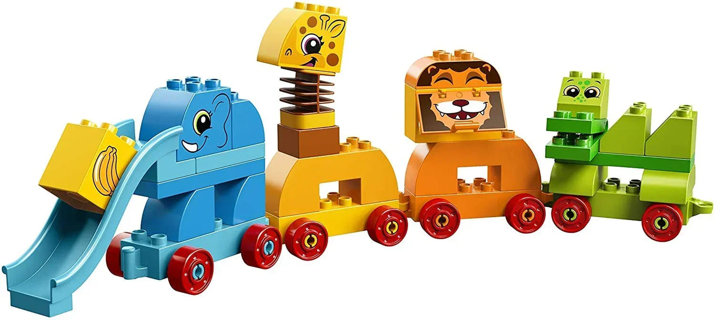 LEGO 10863 Duplo My First Animal Brick Box (34 Pcs) – Educational Building Blocks Set for Toddlers