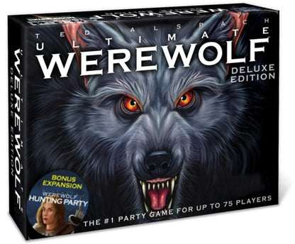 Ultimate WEREWOLF Deluxe Edition - Night Party Card Game (5-75 Players, Age 13+) - Jaiman Toys