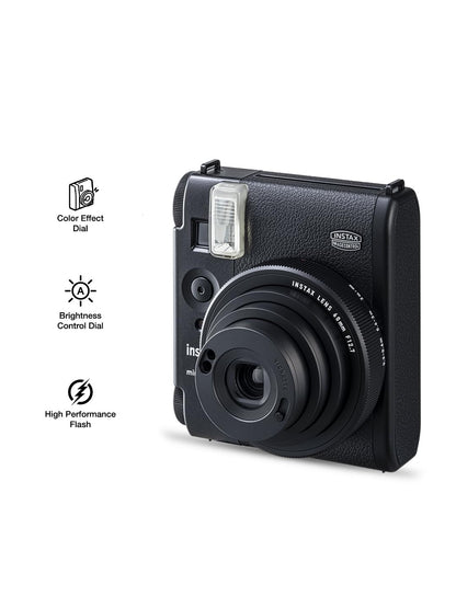 Fujifilm Instax Mini 99 Premium Instant Camera Pack with 20 Shots Film – Black