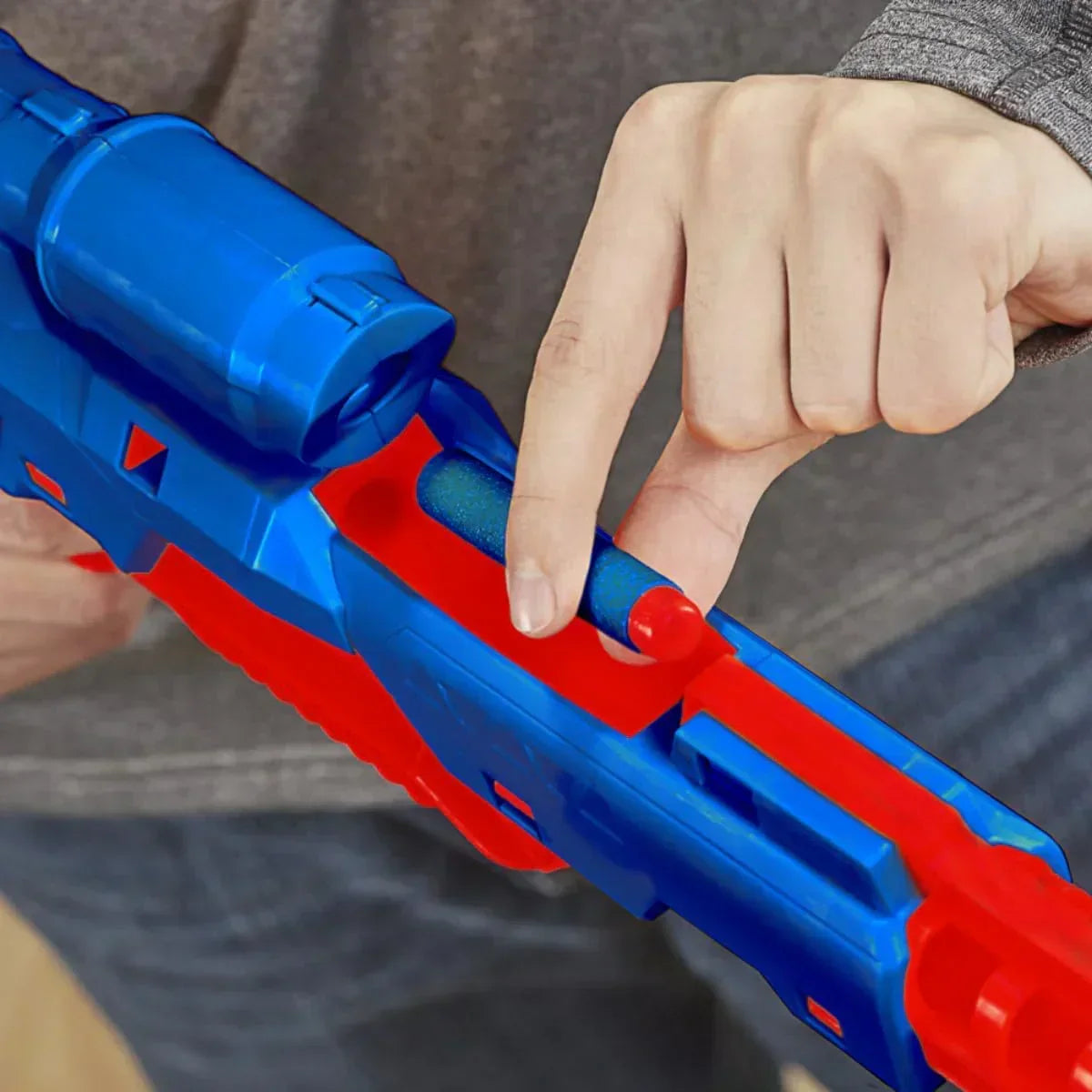 Nerf Alpha Strike Wolf LR-1 Blaster with Targeting Scope, 12 Nerf Darts, Toys for Kids Teens and Adults, Fun Gift Toy for Boys, Birthday Gift