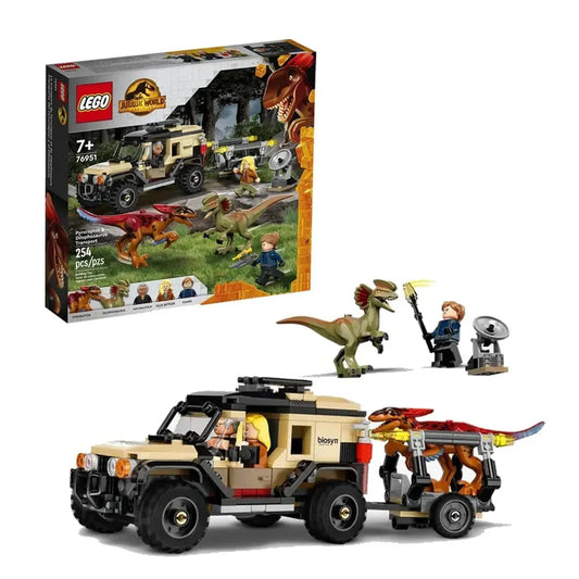 Lego 76951 Pyroraptor &amp; Dilophosaurus Transport (254 Pcs) - Jaiman Toys